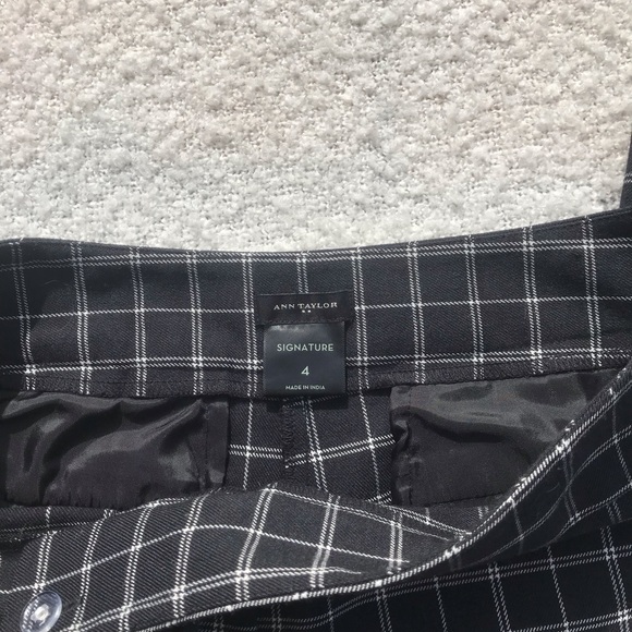 Ann Taylor Plaid Pants - Picture 3 of 4
